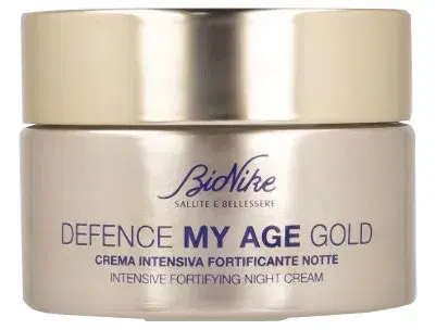 Bionike Defence My Age Gold Crema Viso Intensiva Fortificante Notte Antiage 50ml