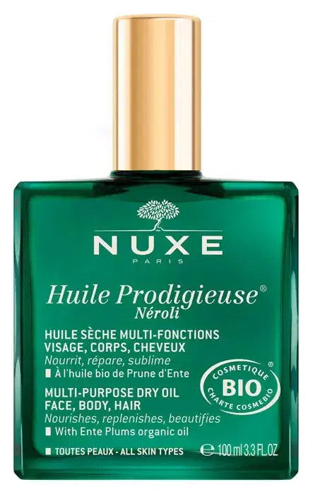 Nuxe Huile Prodigieuse Neroli Olio Bio Multifunzione Viso Corpo Capelli 100 ml