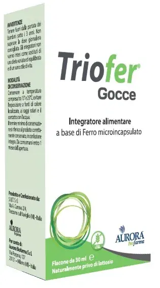 Aurora Biofar Triofer Gocce di Ferro 30 ml