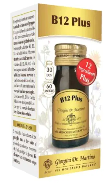 Dr Giorgini B12 Plus 60 Pastiglie