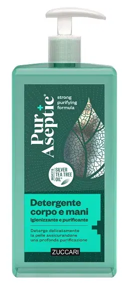 Zuccari Puraseptic Detergente Igienizzante Corpo e Mani 400 ml
