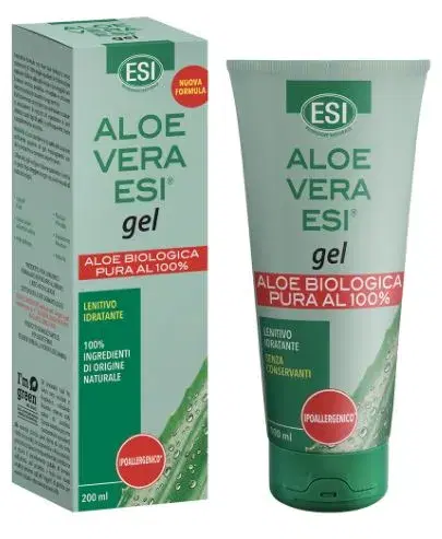 Esi Aloe Vera Esi Gel Puro Idratante e Nutriente per la Pelle 200 ml