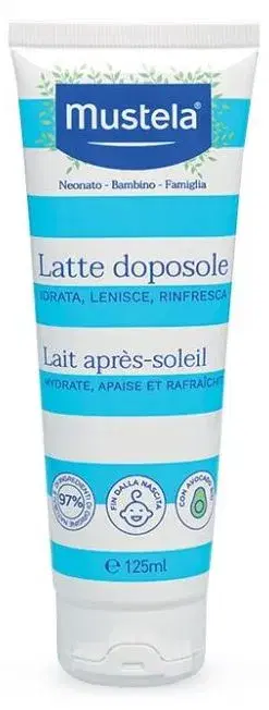 Mustela Crema Doposole da 125 ml per Protezione Post-Sole