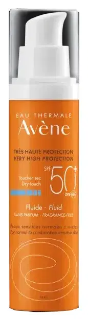 Avene Fluido Solare Protezione Spf50+ Senza Profumo 50 ml