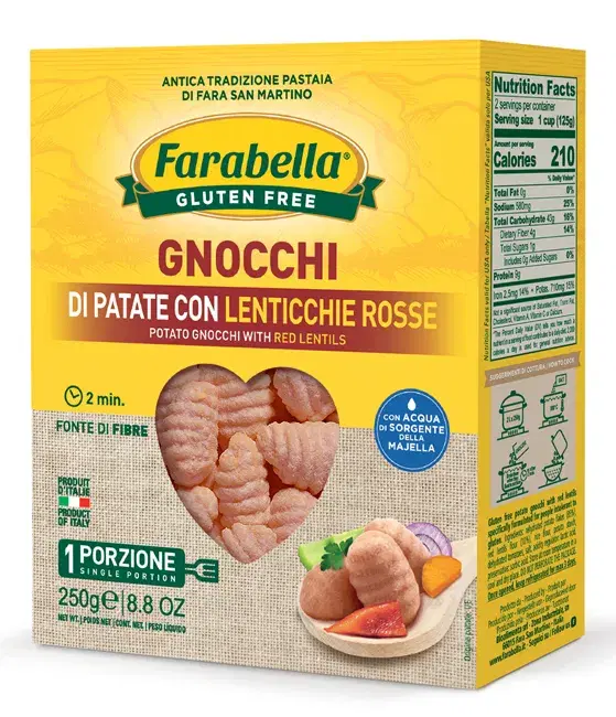 Farabella Gnocchi di Patate e Lenticchie Senza Glutine