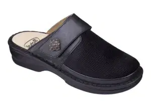 Dr.scholl's Ondina Elasticizzata+Laminata in Pelle da Donna Nero 37