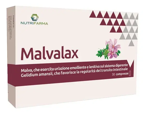 Malvalax Integratore Naturale Lassativo 30 Compresse