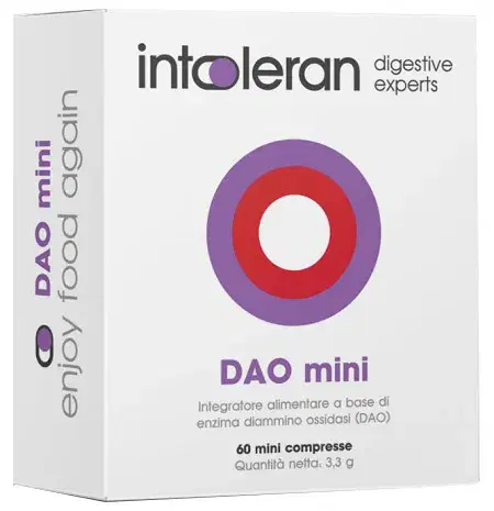 Intoleran DAO Mini Compresse Digestione 60 pz