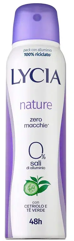 Lycia Deodorante Spray Nature Cetriolo/Tè Verde 150ml