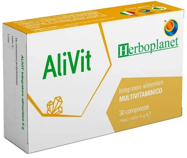 Alivit Integratore Multivitaminico per Energia e Benessere 30 Compresse