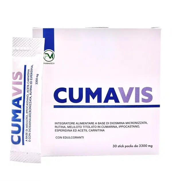 Cumavis Integratore in Stick Pack per Energia e Benessere 30 Stick