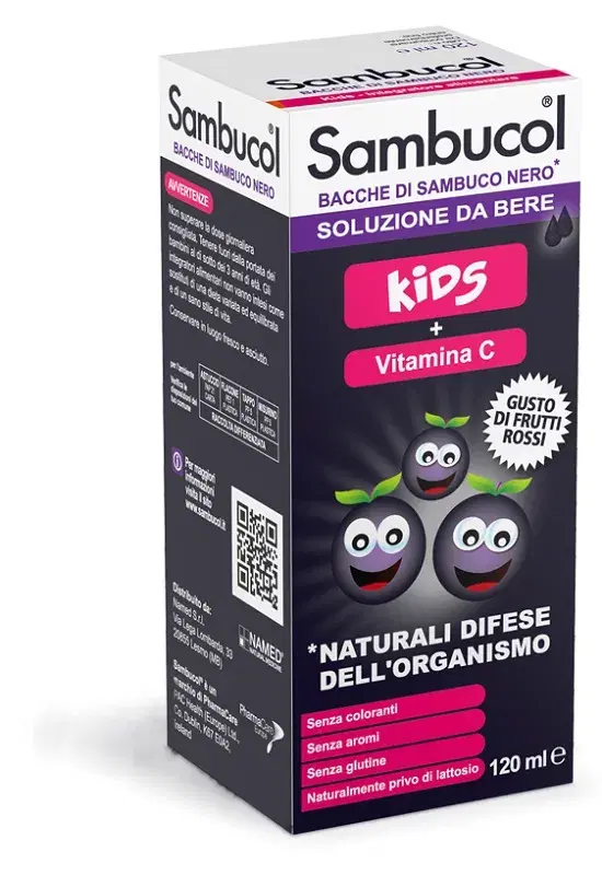 Sambucol Soluzione da Bere per Bambini con Sambuco