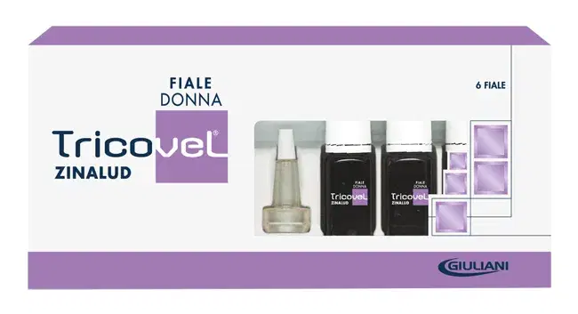 Tricovel Zinalud Integratore per Capelli Donna 6 Fiale