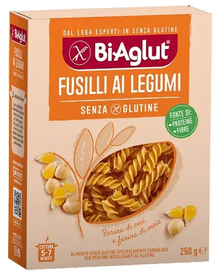 BIAGLUT FUSILLI AI LEGUMI 250G
