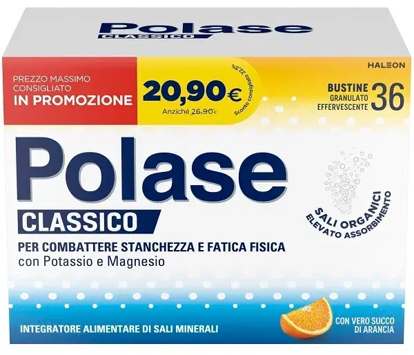 Polase Arancia 36 Bustine Integratore con Minerali Promo