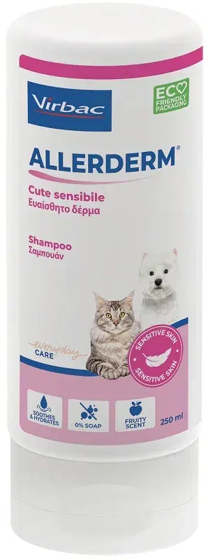 Allerderm Shampoo per Cuoio Capelluto Sensibile