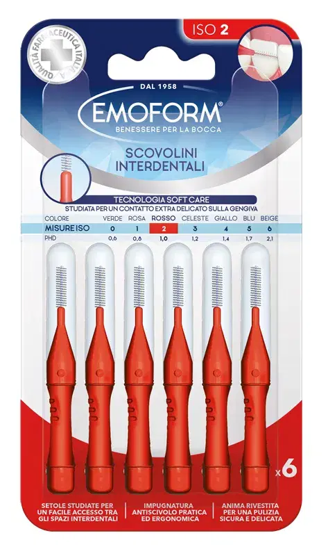 EMOFORM SCOVOLINO ISO 2 ROSSO