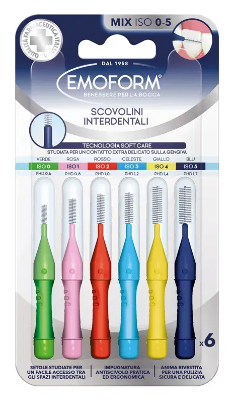 Emoform Scovolino Mix Set 6 Pezzi
