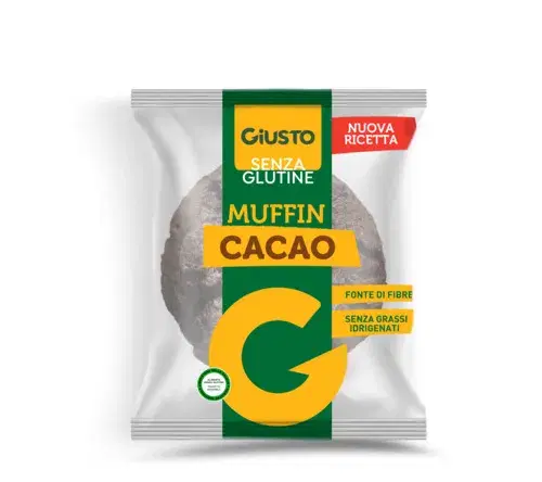 GIUSTO S/G MUFFIN CACAO 37G