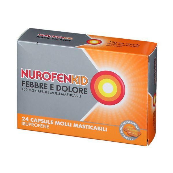 Nurofenkid Febbre D*24Cps100mg
