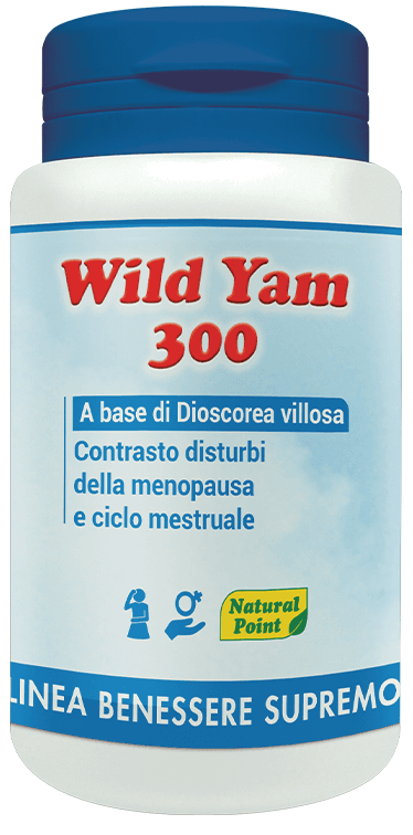Natural Point Wild Yam 300 Integratore 50 Capsule