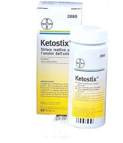 Ascensia Diabetes Care Italy Strisce Misurazione Chetonuria Ketostix 50 Pezzi