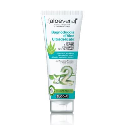 Zuccari Aloevera Bagnodoccia d'Aloe Ultradelicato Idratante Emolliente 250 ml