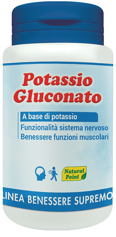Natural Point Potassio Gluconato Integratore 90 Compresse