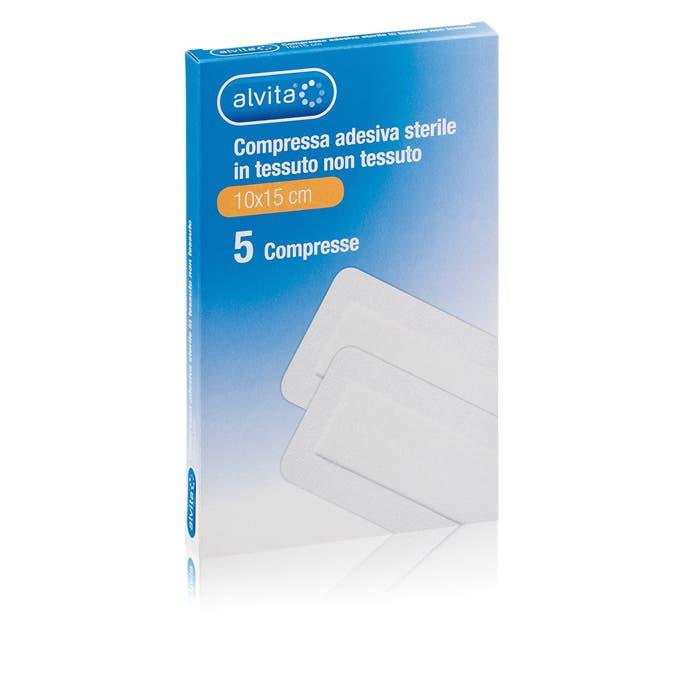 Alvita Garza Adesiva Sterile 10x15cm