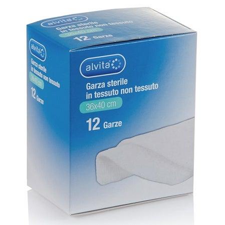 Alvita Garza Sterile 36x40 cm 12 Pezzi