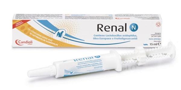 Candioli Linea Animali Domestici Renal N Integratore Mangime Pasta 15 ml