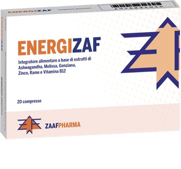 Energizaf Integratore Energetico per VitalitĆ e Resistenza 20 Capsule