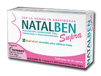 Natalben Supra Integratore Per la Donna Che Sta Per Diventare Mamma 90 Capsule