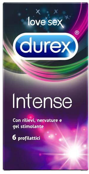 Durex Intense Profilattici VestibilitĆ Regular 6 Pezzi