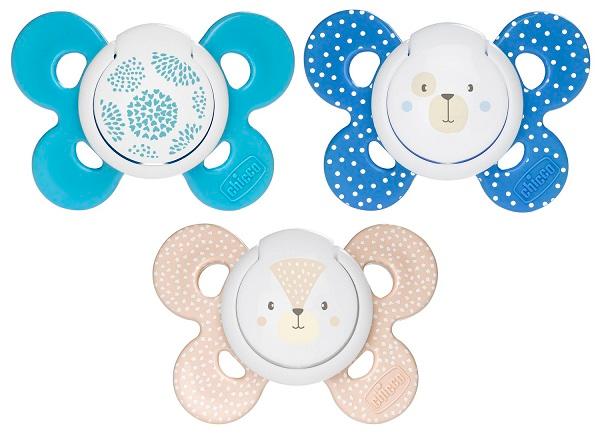 Chicco Succhietto Physio Comfort Boy Silicone 6-12Mesi 2 Pezzi