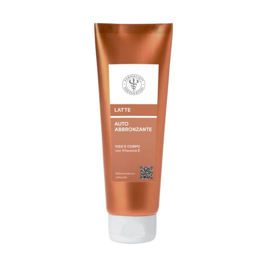 Unifarco Latte Autoabbronzante Viso e Corpo Texture Leggera Con Vitamina E 125ml