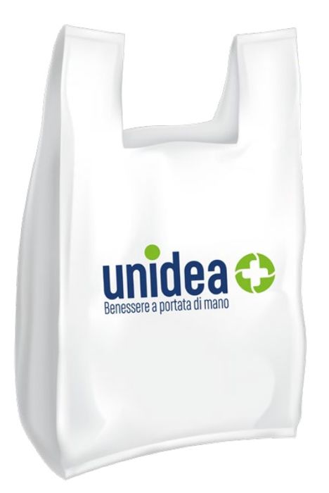 Unidea Shopper Biodegradabili 26+7+7 cm Confezione da 500 Pezzi