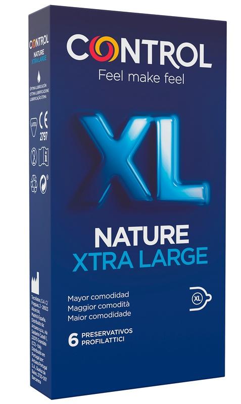 Control Nature Profilattico 2,0 Xl Maggiore ComoditĆ 6 Pezzi