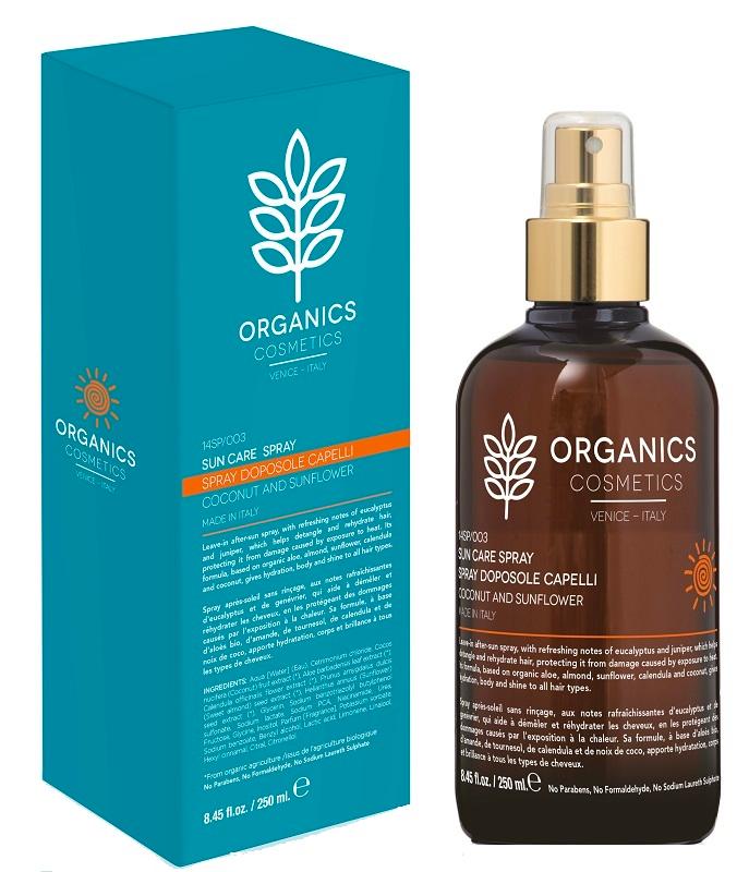 Organics Cosm Sun Care Spray Solare 250 ml