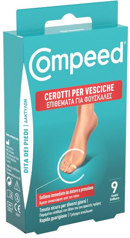 Compeed Cerotti per Vesciche Dita dei Piedi, Confezione da 5 Pezzi