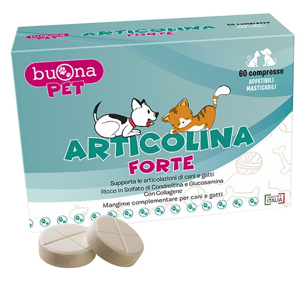 Articolina Forte Integratore per il Benessere e la MobilitĆ delle Articolazioni, 60 Compresse