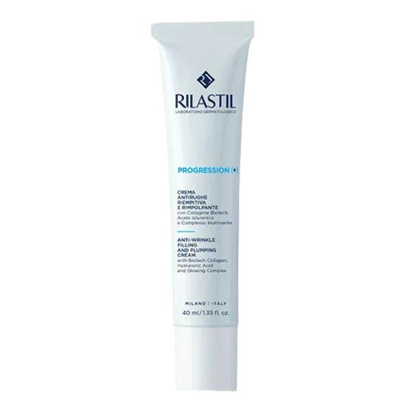 Rilastil Progression Crema Viso Antirughe Riempitiva/Rimpolpante 40 ml
