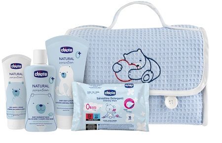 Chicco Ns Beauty Set Per La Cura Dei Bambini Colore Blu