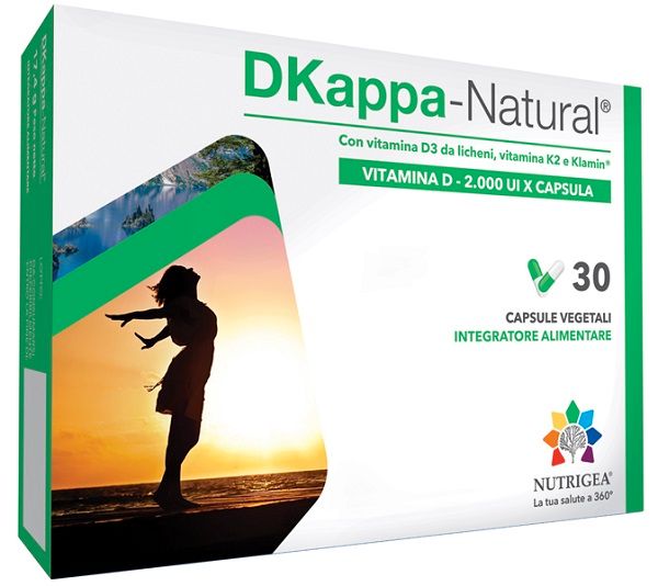 DKappa-Natural Integratore di Vitamina D 30 Capsule