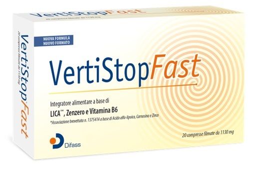 Vertistop Fast Integratore per Vertigini 20 capsule