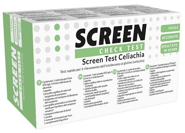 Screen Test Autodiagnosi per la Celiachia Rapido e Facile