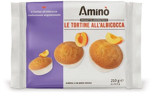 Aminò Le Tortine Albicocca 4 Pezzi
