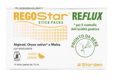 Regostar Reflux Integratore per il Reflusso 14 stick pack