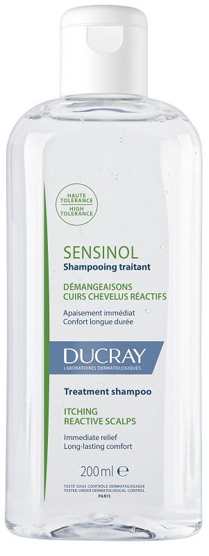 SENSINOL Shampoo 200 ml Ducray per la Cura del Cuoio Capelluto Sensibile