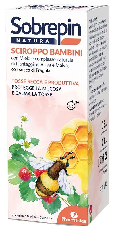 Sobrepin Natura Sciroppo per la Tosse per Bambini